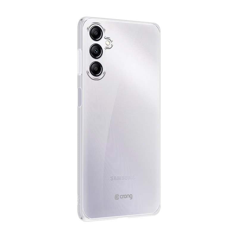 Crong Crystal Slim Cover - Custodia per Samsung Galaxy A14 5G (Trasparente) - 4