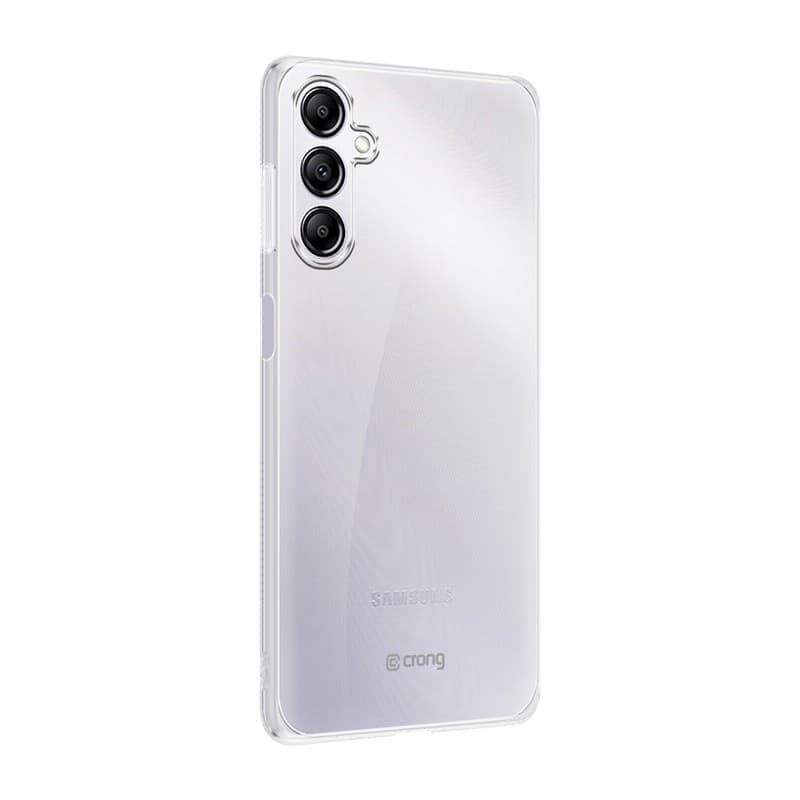 Crong Crystal Slim Cover - Custodia per Samsung Galaxy A14 5G (Trasparente) - 9