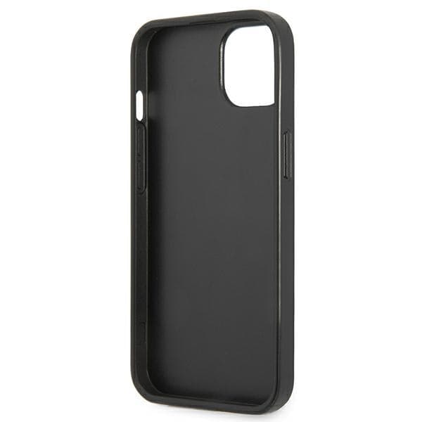 Karl Lagerfeld Perforated Allover - Cover for iPhone 13 mini (Black) - 7