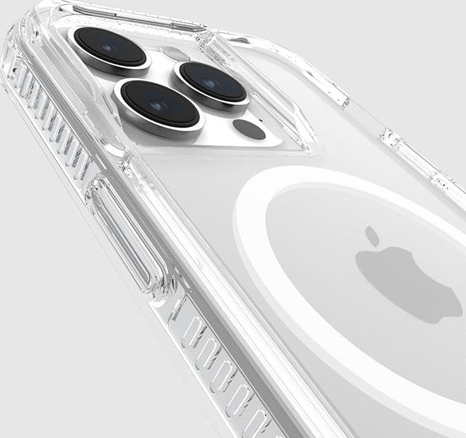 Case-Mate Ultra Tough plus D3O MagSafe - iPhone 15 Pro Case (Clear) - 16