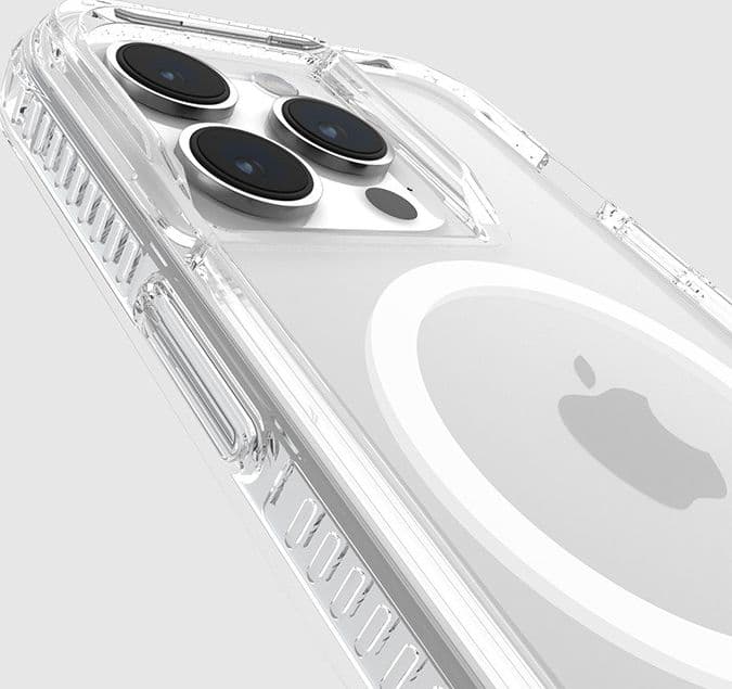 Case-Mate Ultra Tough plus D3O MagSafe - iPhone 15 Pro Case (Clear) - 6