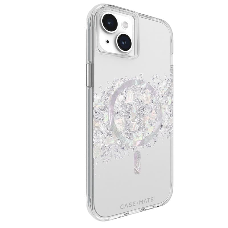 Case-Mate Karat MagSafe - iPhone 15 Plus Case with Mother of Pearl (A Touch of Pearl) - 2
