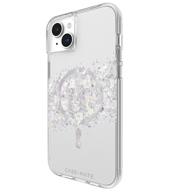 Case-Mate Karat MagSafe - iPhone 15 Plus Case with Mother of Pearl (A Touch of Pearl) - 13