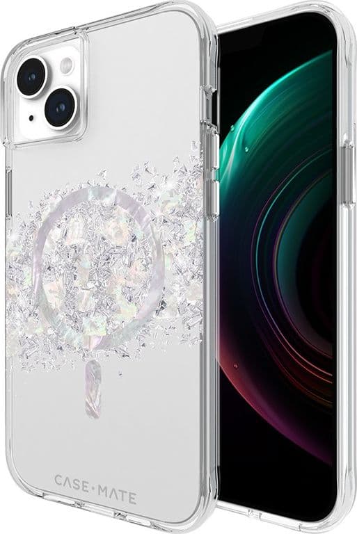 Case-Mate Karat MagSafe - iPhone 15 Plus Case with Mother of Pearl (A Touch of Pearl) - 15
