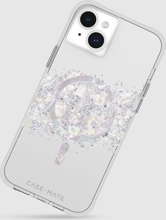 Case-Mate Karat MagSafe - iPhone 15 Plus Case with Mother of Pearl (A Touch of Pearl) - 18