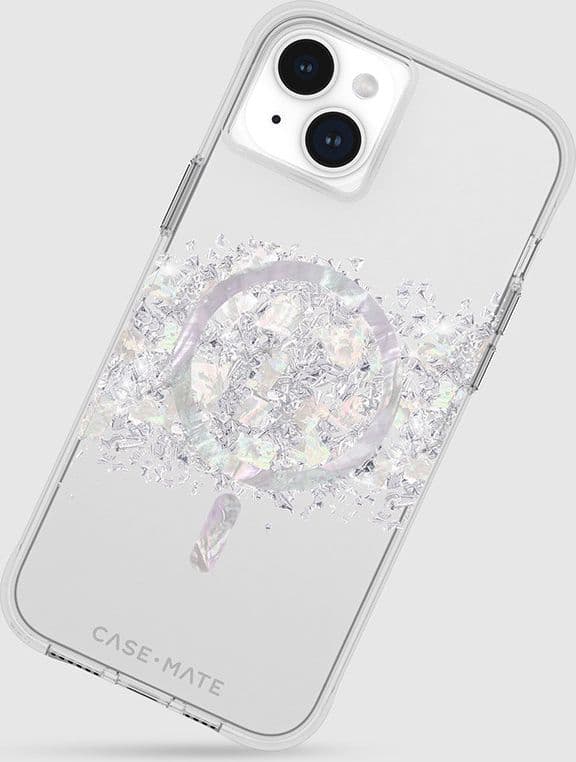 Case-Mate Karat MagSafe - iPhone 15 Plus Case with Mother of Pearl (A Touch of Pearl) - 8