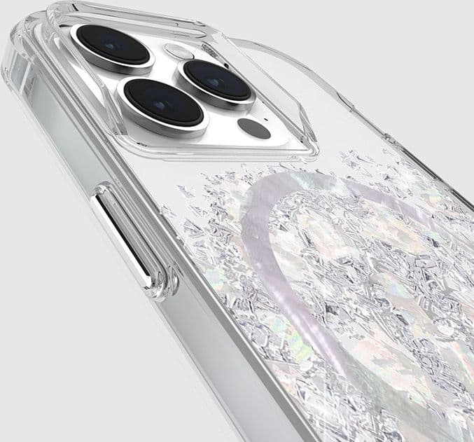 Case-Mate Karat MagSafe - iPhone 15 Pro Case with Mother of Pearl (A Touch of Pearl) - 15