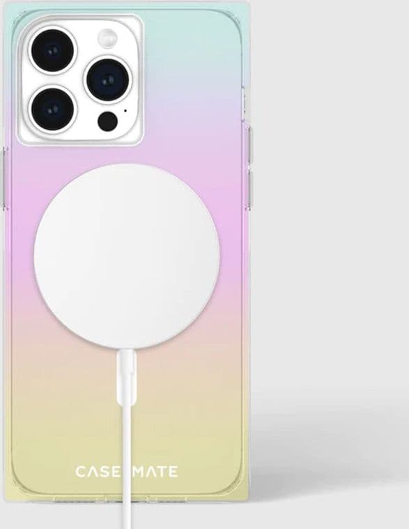 Case-Mate BLOX MagSafe - iPhone 15 Pro Max Case (Rainbow Frosting) - 11