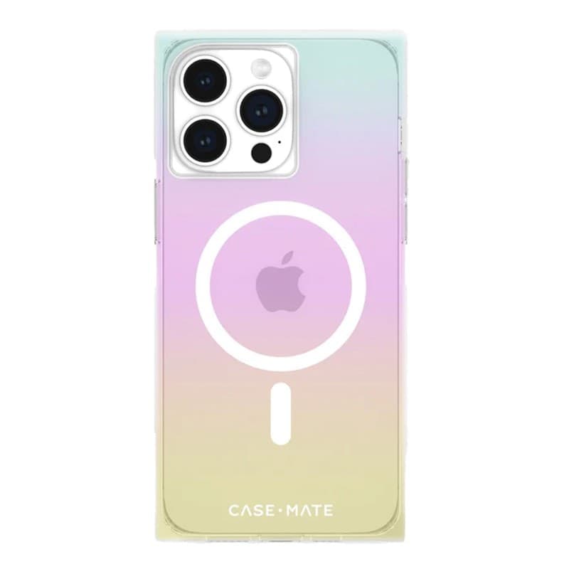 Case-Mate BLOX MagSafe - iPhone 15 Pro Max Case (Rainbow Frosting) - 10