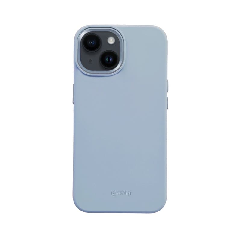 Crong Color Cover LUX Magnetic - Custodia MagSafe per iPhone 15 Plus (Blu) - 16