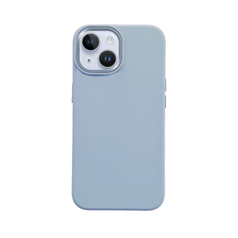 Crong Color Cover LUX Magnetic - Custodia MagSafe per iPhone 15 Plus (Blu) - 5