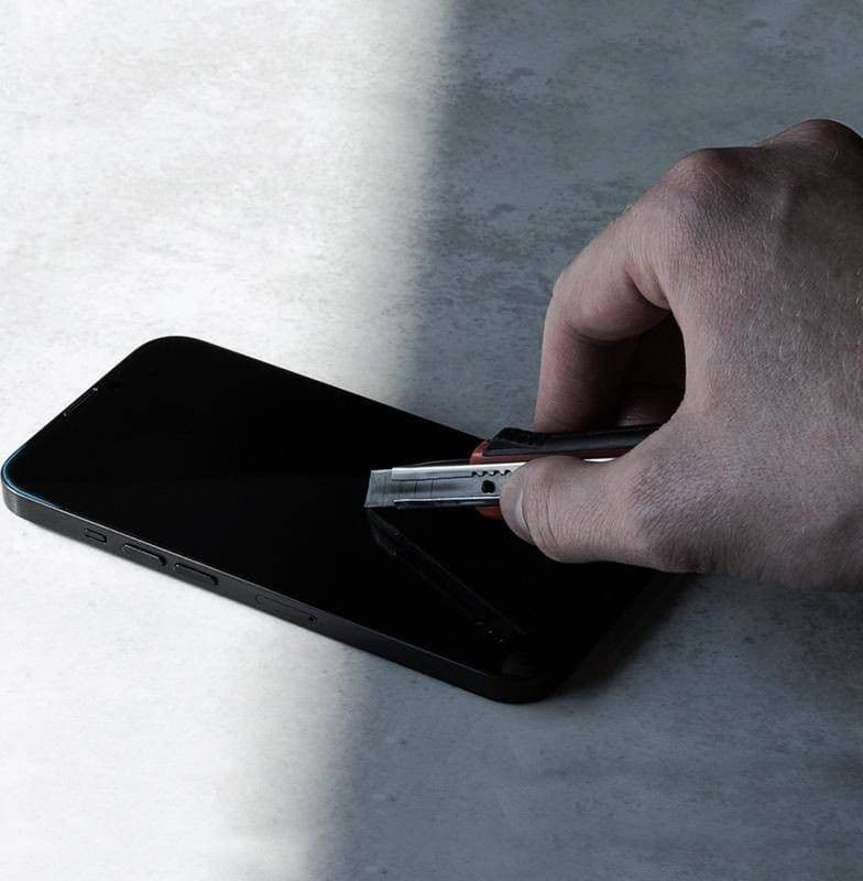 Crong Nano Glass - Vetro ibrido infrangibile per iPhone 15 Pro - 4