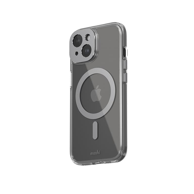 Moshi iGlaze MagSafe - Case for iPhone 15 (Meteorite Gray) - 2