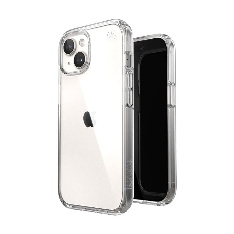 Speck Presidio Perfect-Clear - Custodia per 17e / 16e / 15 / 14 / 13 (Trasparente) - 11