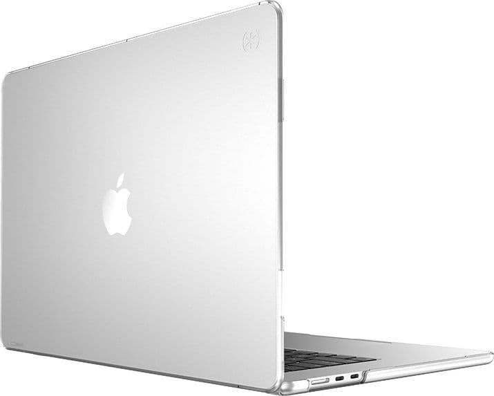 Speck SmartShell - Custodia per MacBook Air 15" (M5/M4/M3/M2/2026-2023) (Trasparente)