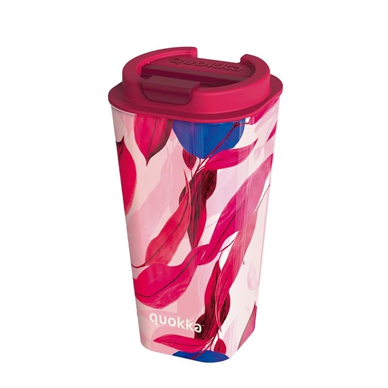 Quokka Vaso Cafe Double Walled - Tazza a doppia parete 450 ml (Satsuma) - 3