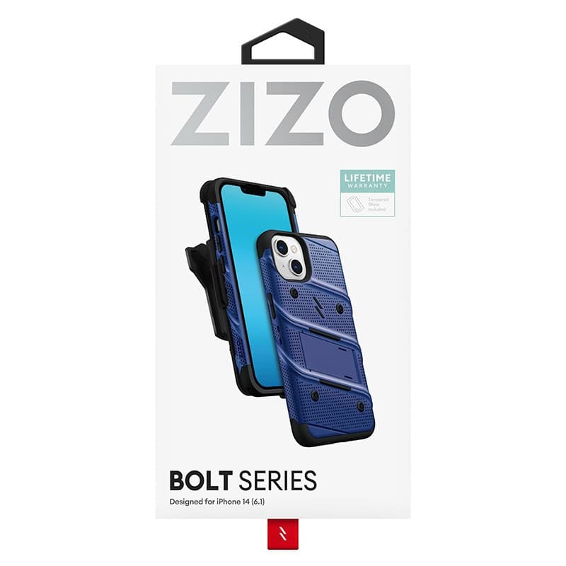 ZIZO BOLT Series - Case for iPhone 14 (Blue) - 7