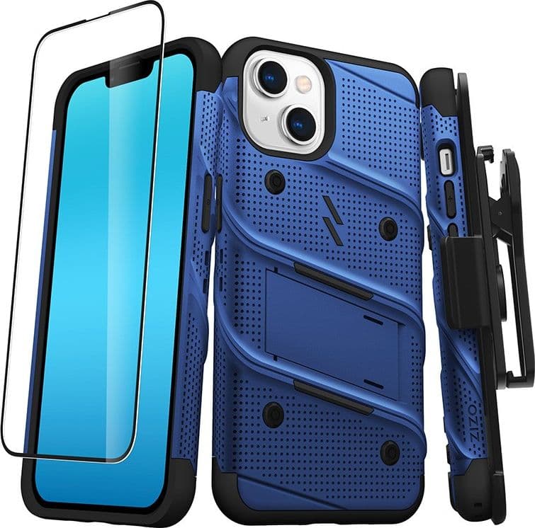 ZIZO BOLT Series - Case for iPhone 14 (Blue) - 8