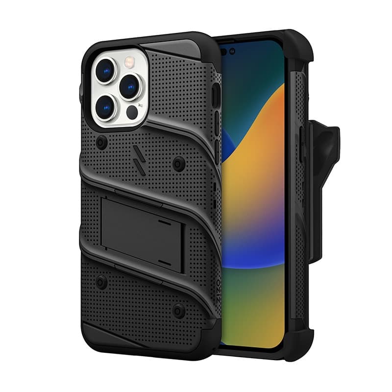 ZIZO BOLT Series - Case for iPhone 14 Pro Max (Black) - 2