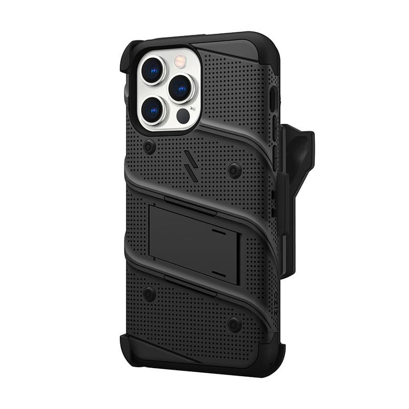 ZIZO BOLT Series - Case for iPhone 14 Pro Max (Black) - 4