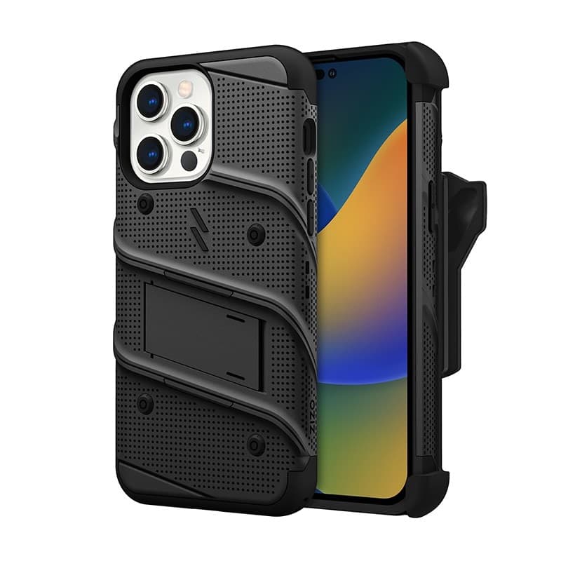 ZIZO BOLT Series - Case for iPhone 14 Pro Max (Black) - 9