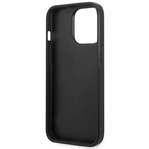 Karl Lagerfeld Perforated Allover - Cover for iPhone 13 Pro Max (Black) - 7
