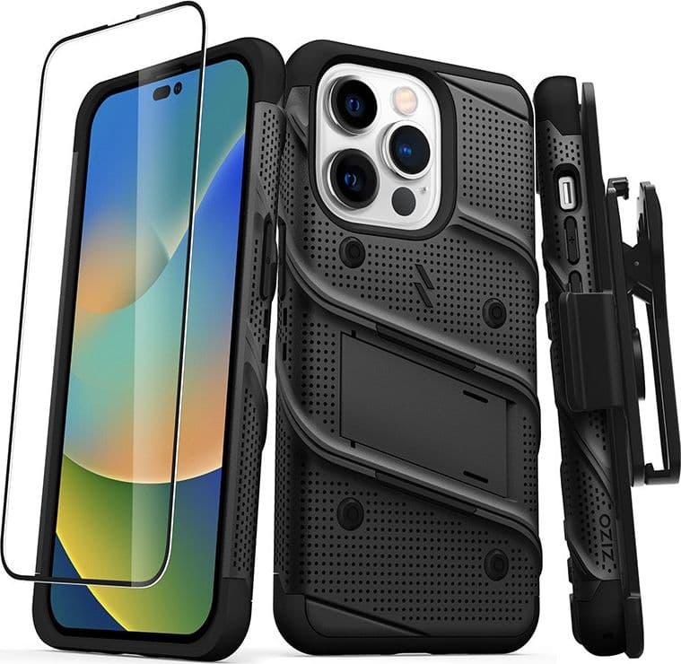 ZIZO BOLT Series - Case for iPhone 14 Pro (Black) - 2