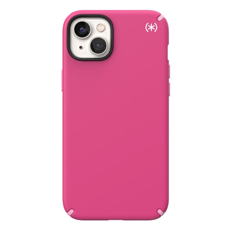 Speck Presidio2 Pro - Custodia antibatterica per iPhone 15 Plus / 14 Plus (Digitalpink / Blossompink / Bianco) - 4