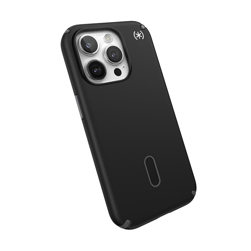 Speck Presidio2 Pro ClickLock e MagSafe - Custodia per iPhone 15 Pro (Nero / Grigio Ardesia / Bianco) - 6