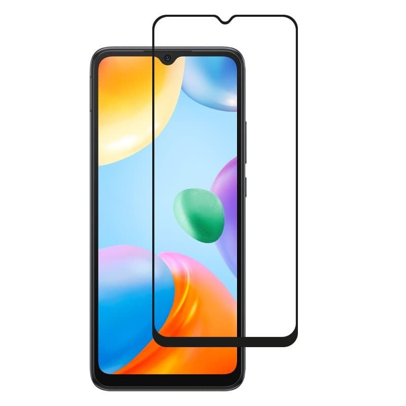 Crong 7D Nano Flexible Glass – Vetro ibrido infrangibile 9H per l'intero schermo dello Xiaomi Redmi 10C - 9