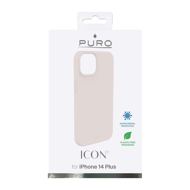 PURO ICON Cover - Case for iPhone 14 Plus (pink sand) - 10