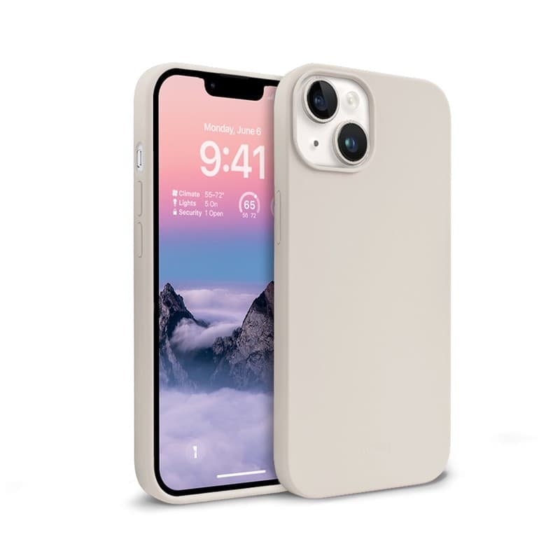 Crong Color Cover - Custodia per iPhone 14 Plus (Beige pietra) - 8