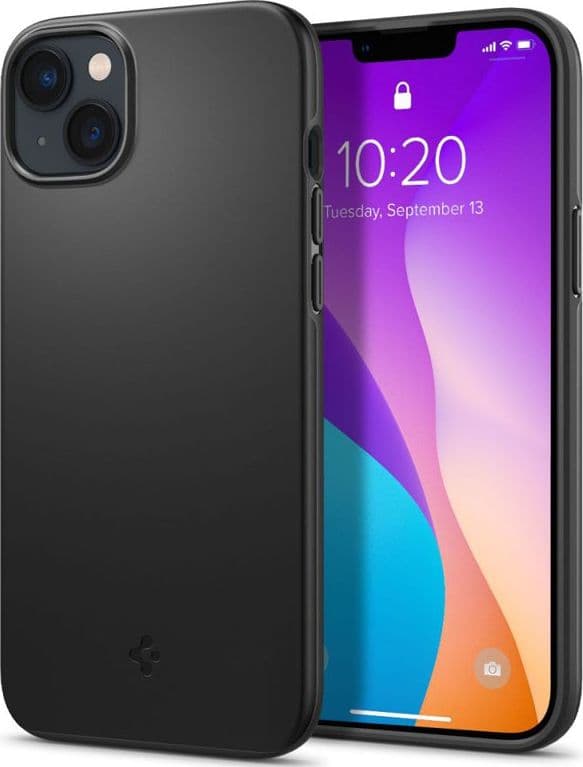 Spigen Thin Fit - Case for iPhone 14 Plus (Black) - 18