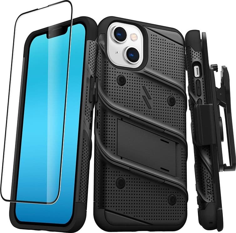 ZIZO BOLT Series - Case for iPhone 14 (Black) - 8