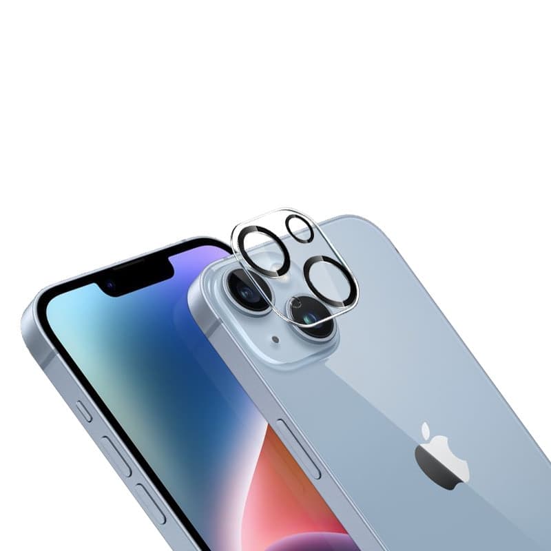 Crong Lens Shield - Vetro per la fotocamera e l'obiettivo dell'iPhone 14 / iPhone 14 Plus - 2