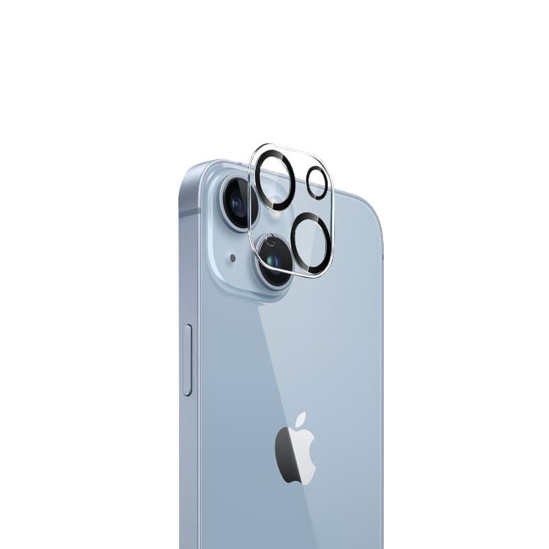 Crong Lens Shield - Vetro per la fotocamera e l'obiettivo dell'iPhone 14 / iPhone 14 Plus - 6