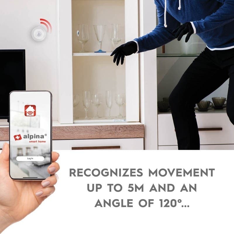 Alpina - Smart PIR motion sensor Zigbee network - 11