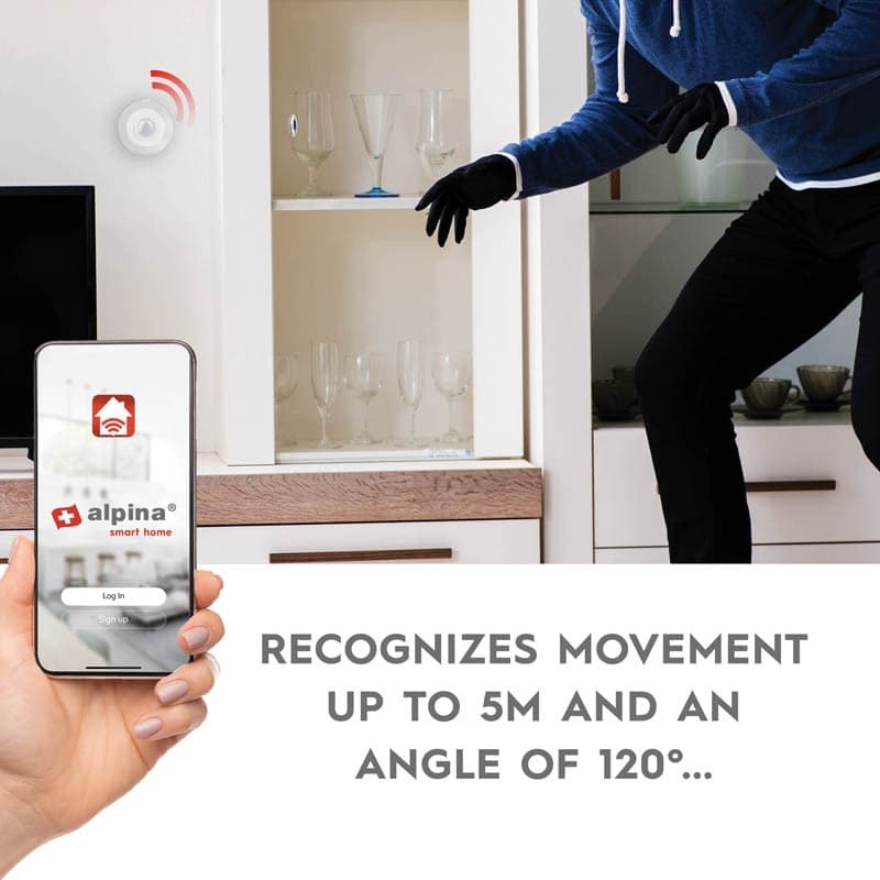 Alpina - Smart PIR motion sensor Zigbee network - 4