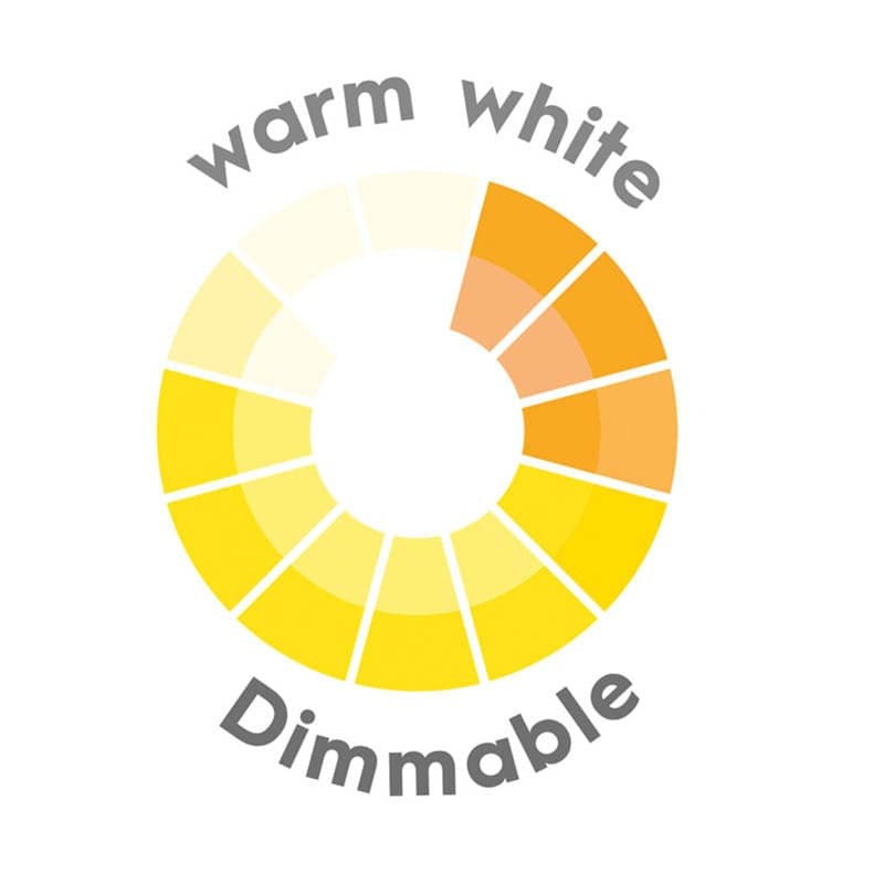 Alpina - Smart Wi-Fi bulb, E27 socket, power 4.9 W, warm white - 2