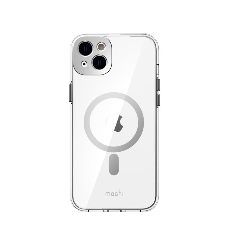 Moshi iGlaze MagSafe - Case for iPhone 14 Max (Silver) - 2