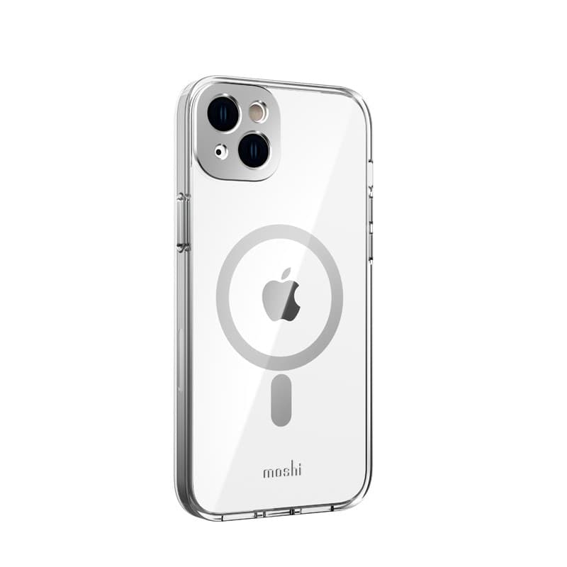Moshi iGlaze MagSafe - Case for iPhone 14 Max (Silver) - 12
