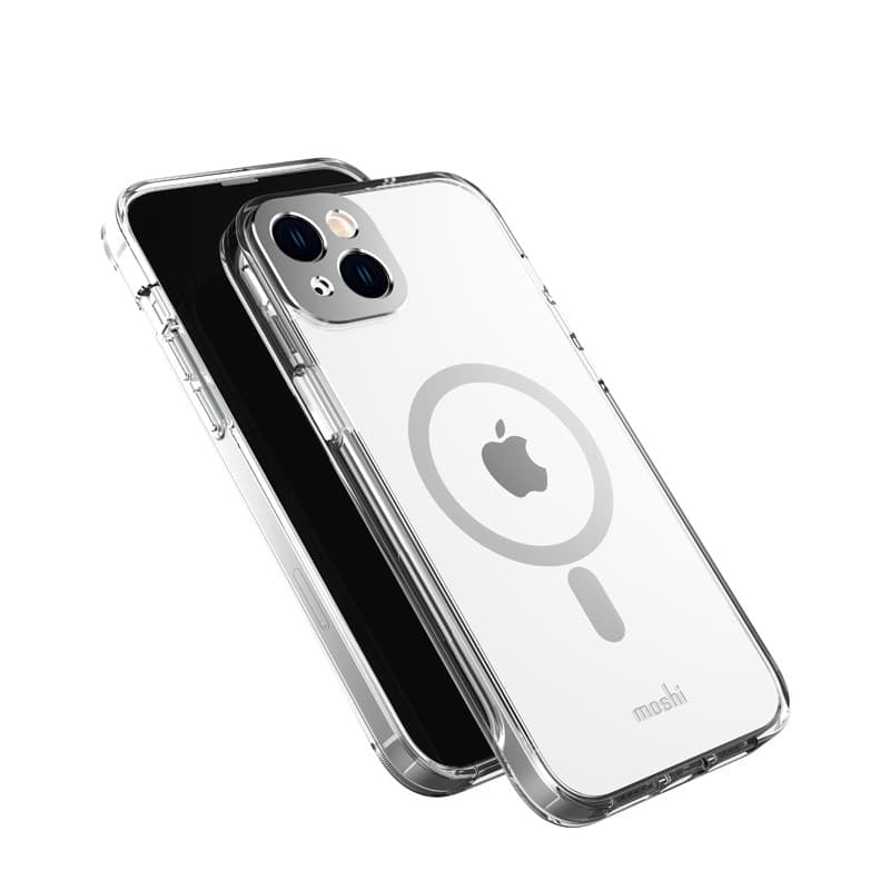 Moshi iGlaze MagSafe - Case for iPhone 14 Max (Silver) - 9