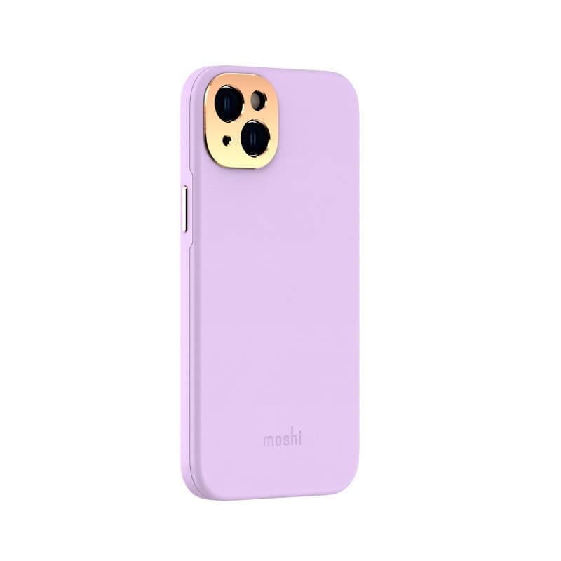 Moshi Napa MagSafe - Leather case for iPhone 14 Max (Lavender Purple) - 2