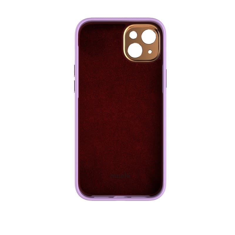 Moshi Napa MagSafe - Leather case for iPhone 14 Max (Lavender Purple) - 12