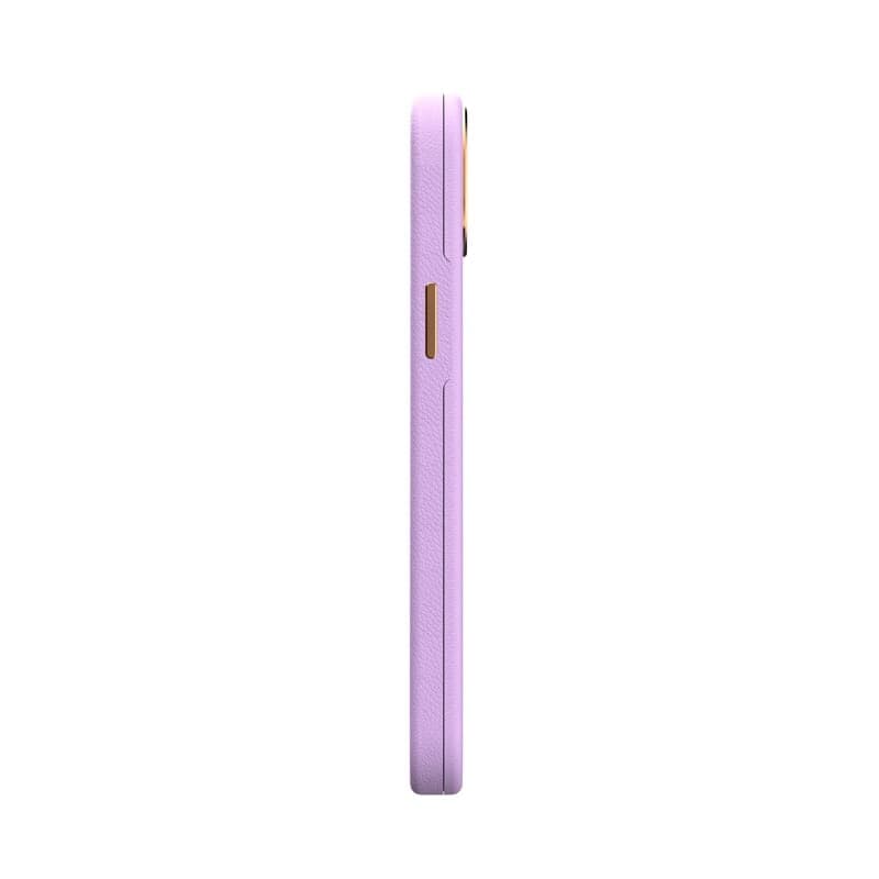 Moshi Napa MagSafe - Leather case for iPhone 14 Max (Lavender Purple) - 14