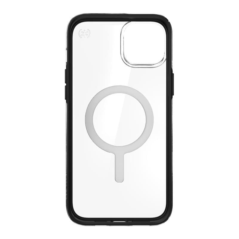 Speck Presidio Perfect-Clear con Impact Geometry + MagSafe - Custodia per iPhone 15 Plus / 14 Plus con rivestimento MICROBAN (tr - 17