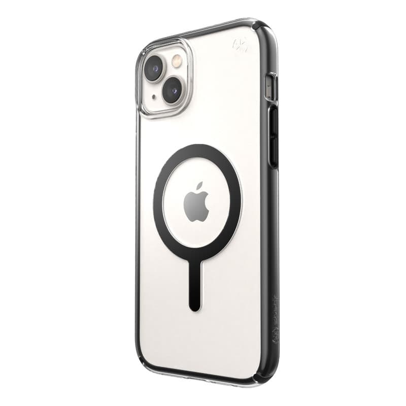 Speck Presidio Perfect-Clear con Impact Geometry + MagSafe - Custodia per iPhone 15 Plus / 14 Plus con rivestimento MICROBAN (tr - 3