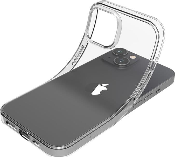 PURO 0.3 Nude Case for iPhone 14 Plus (Clear) - 5