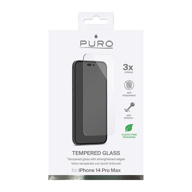 PURO The protective glass for the iPhone 14 Pro Max screen - 2