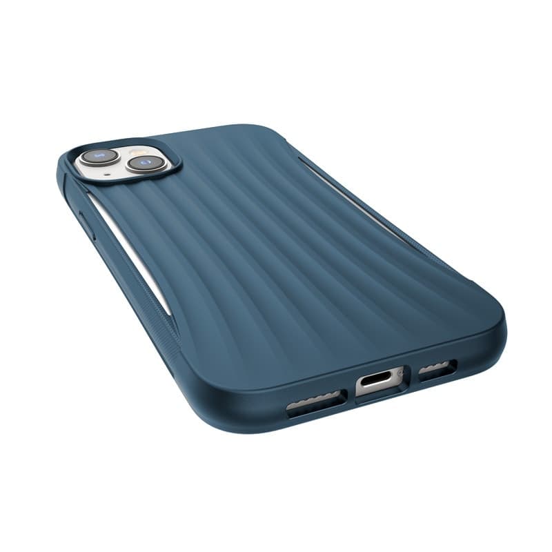X-Doria Raptic Clutch - Biodegradable case for iPhone 14 Plus (Drop-Tested 3m) (Blue) - 2